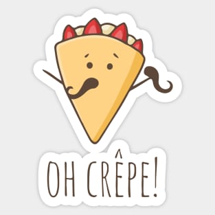 Oh Crêpe! Sticker